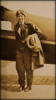Photo of Amelia Earhart